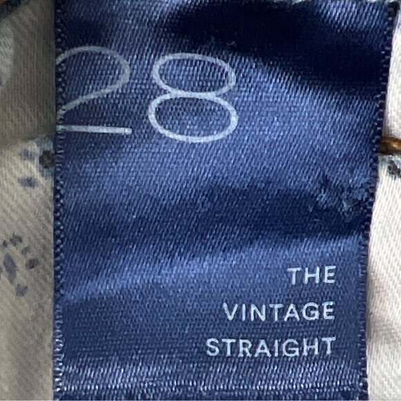 PILCRO The Vintage Straight Destroyed Jeans Blue Sz 28 EUC - Picture 7 of 7